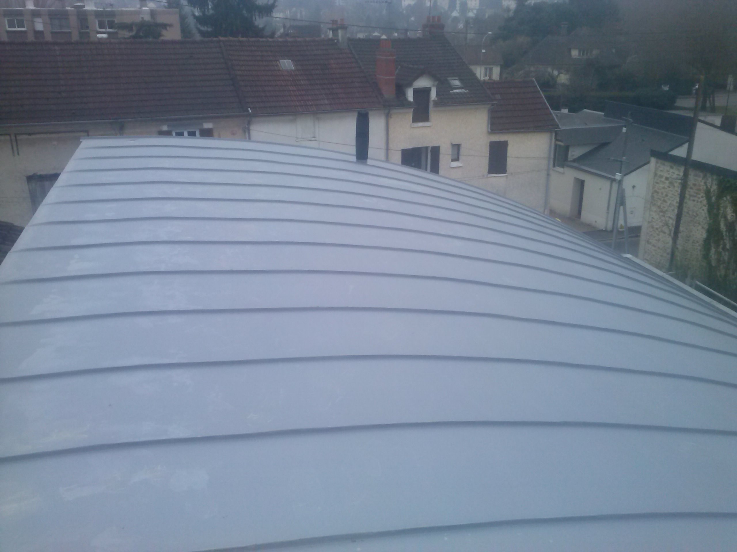 travaux de zinguerie toiture Sarthe