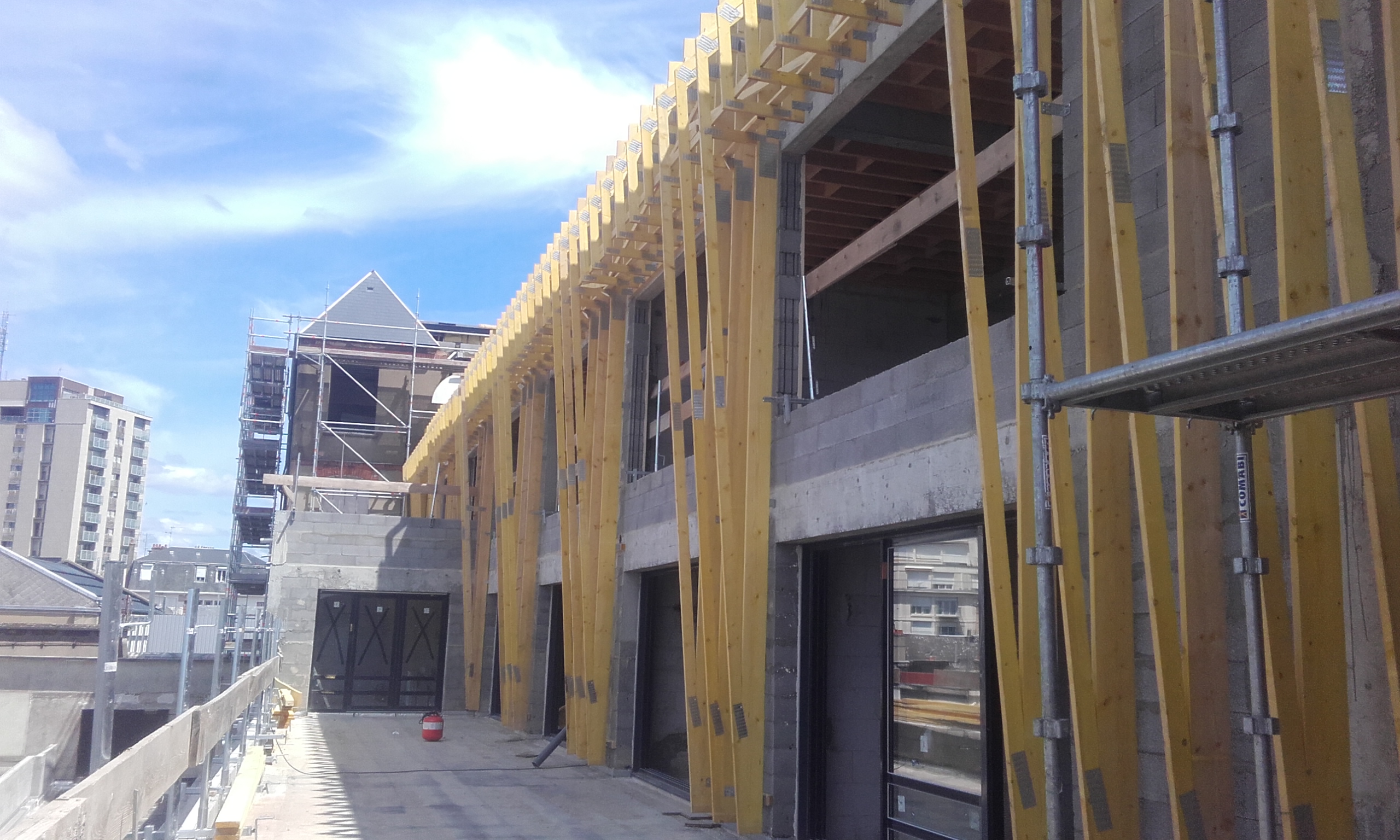 travaux de charpente près du Mans