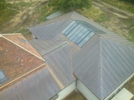 travaux de zinguerie toiture Sarthe